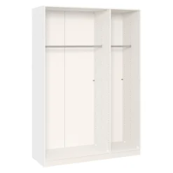 BYYU Drehtürenschrank Atlantis Wildeiche bianco