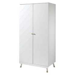 JAXX Drehtürenschrank Billy weiss Outlet