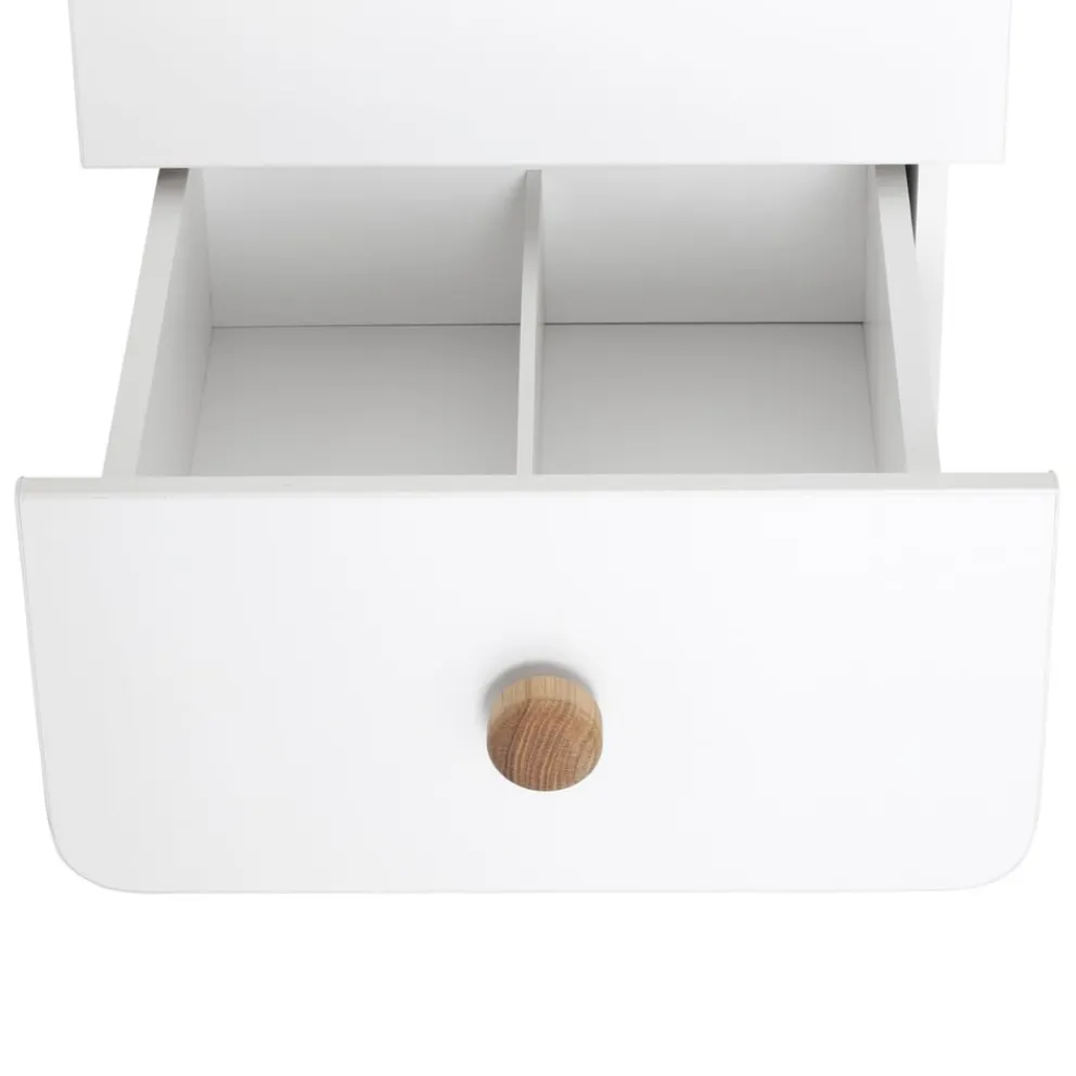 Cilek Drehtürenschrank Cara eiche, weiss New