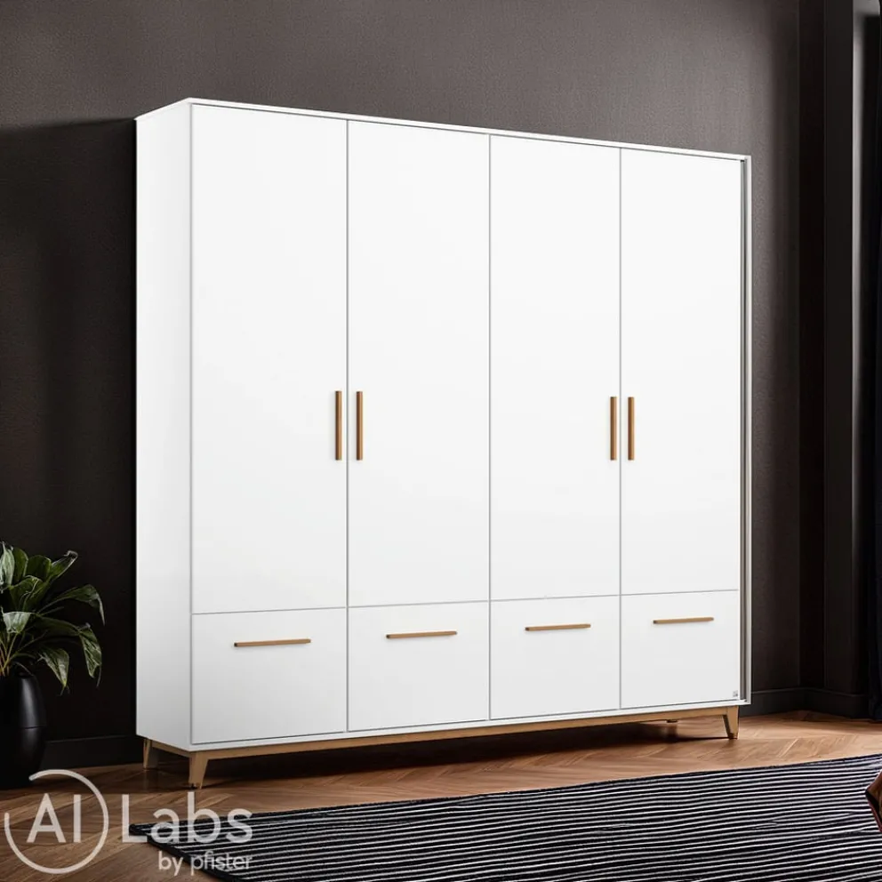 Xora Drehtürenschrank Carlsson weiss Online