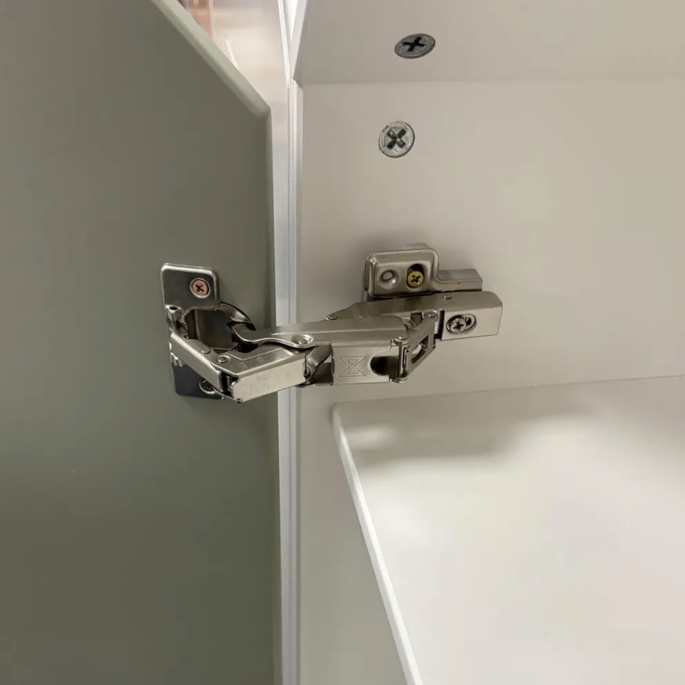 JAXX Drehtürenschrank Casami blassgrün, weiss Discount