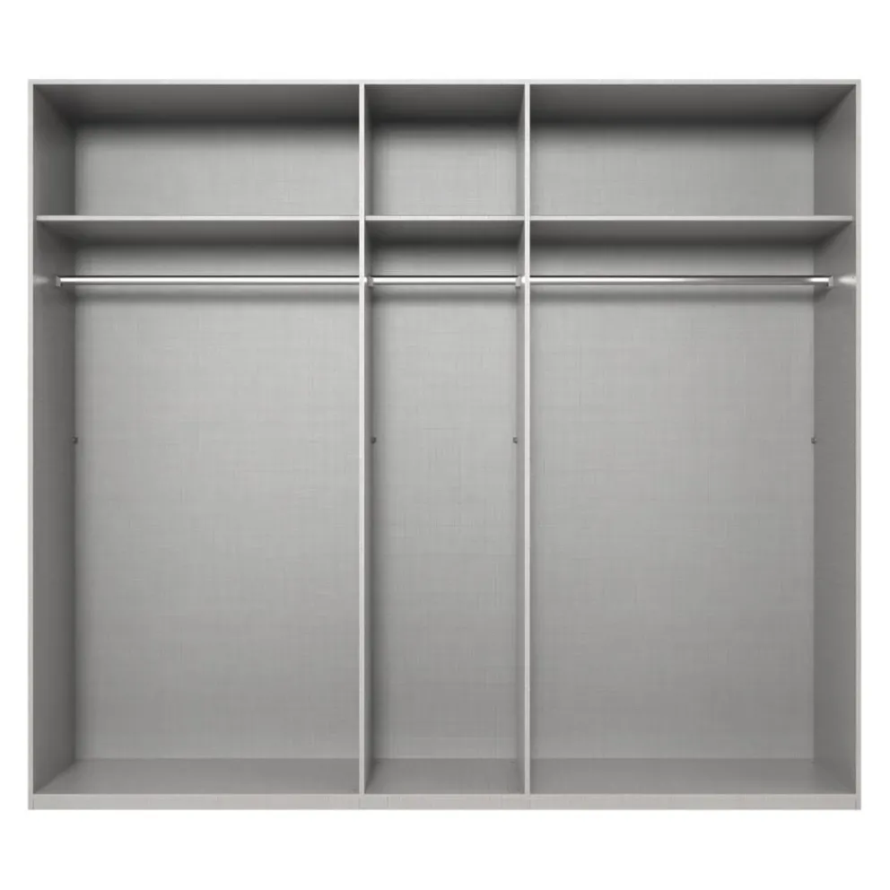 MID.YOU Drehtürenschrank Chalet-201 weiss Discount