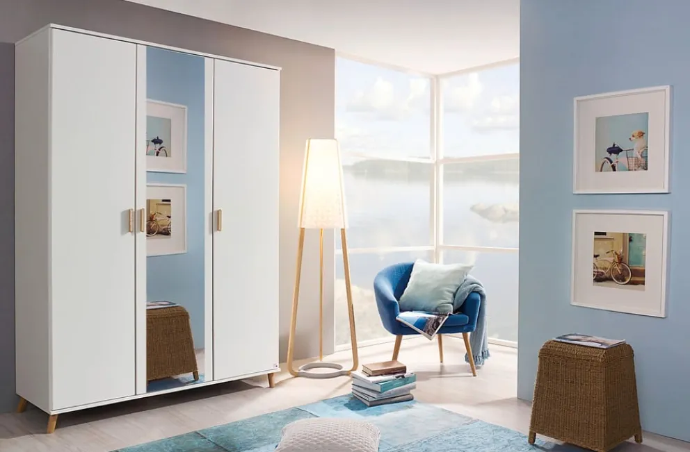 Xora Drehtürenschrank Falun-201 Alpinweiss Discount