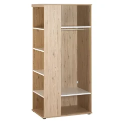 PAIDI Drehtürenschrank Fionn eiche, weiss Discount