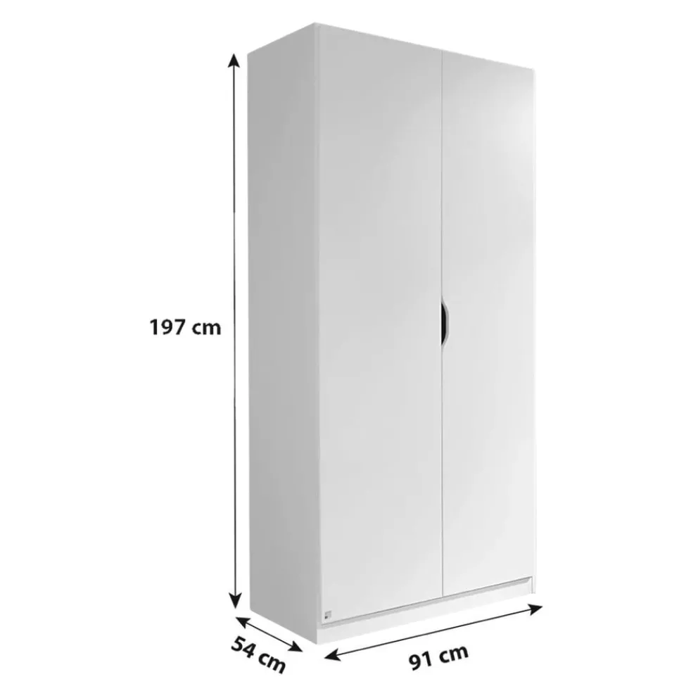 Xora Drehtürenschrank Freising Alpinweiss Discount