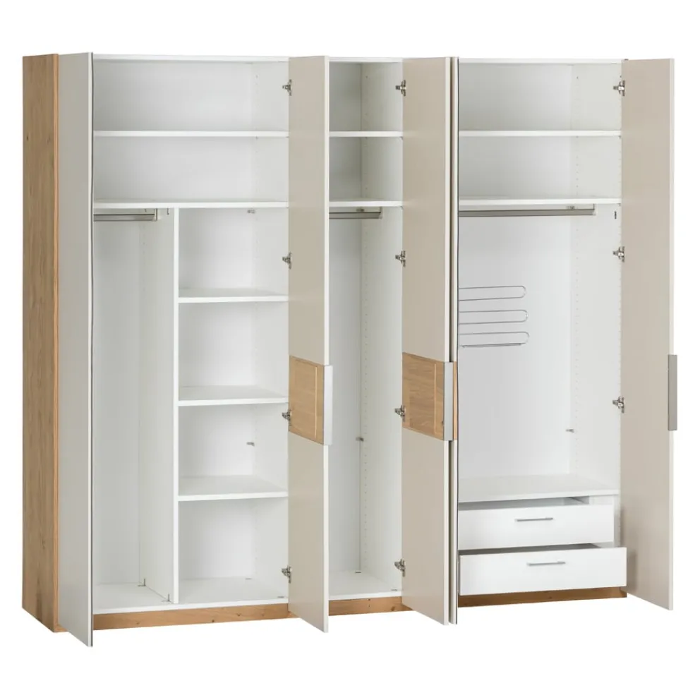 Dieter Knoll Drehtürenschrank Gandino eichefarbig, sand Outlet