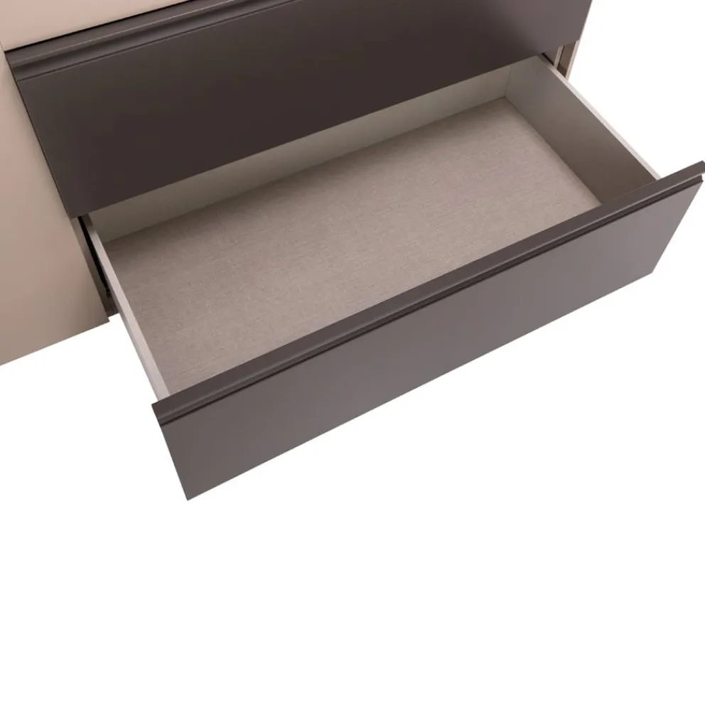 Novamobili Drehtürenschrank Gola 333 Sabbia Discount
