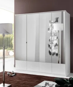 MID.YOU Drehtürenschrank Imago-201 weiss Outlet
