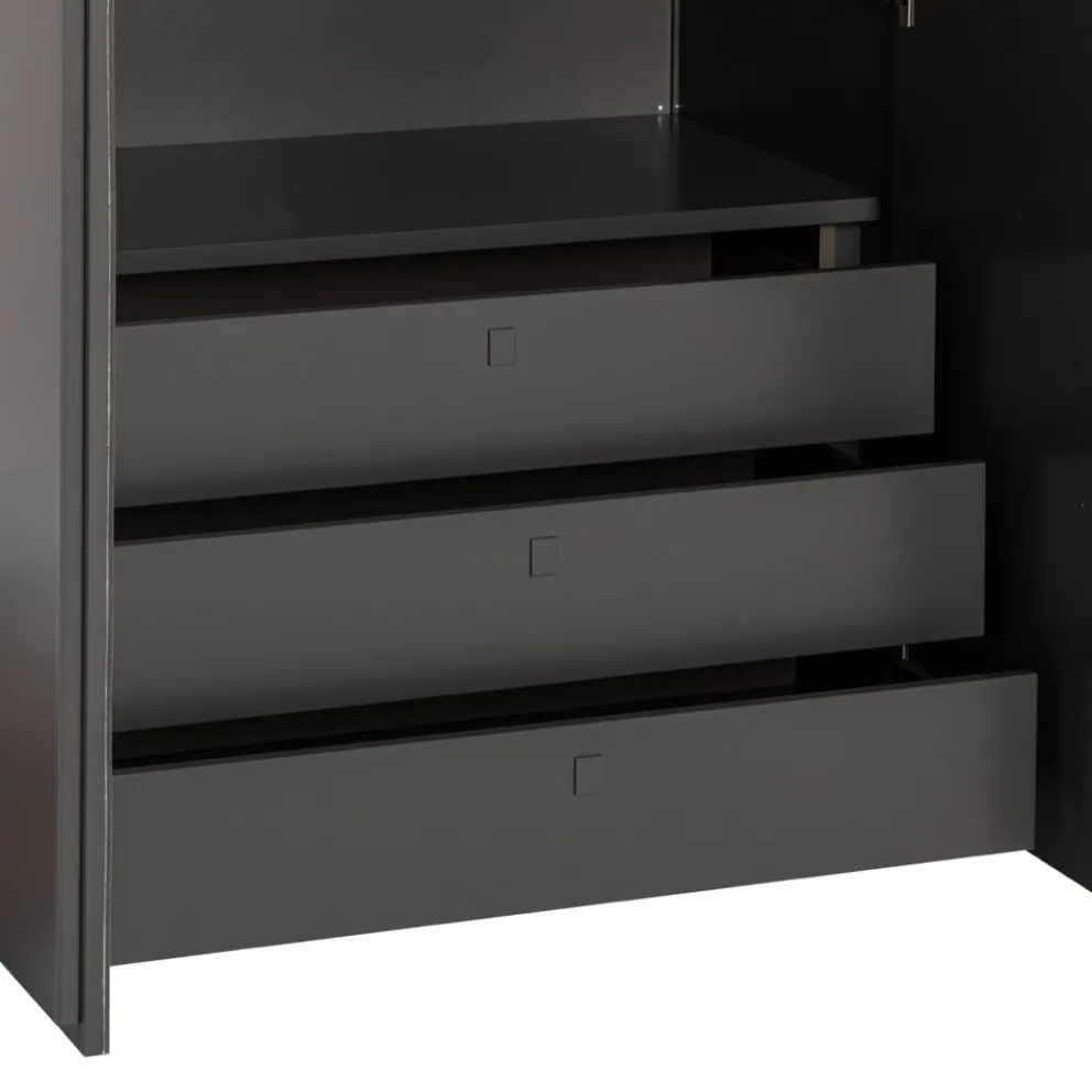 Invivus Drehtürenschrank Interno-S schiefergrau Clearance