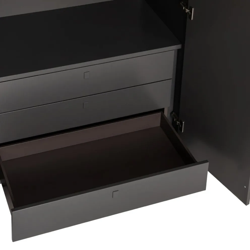 Invivus Drehtürenschrank Interno-S schiefergrau Clearance