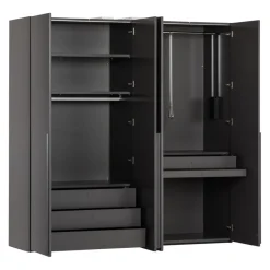 Invivus Drehtürenschrank Interno-S schiefergrau Clearance