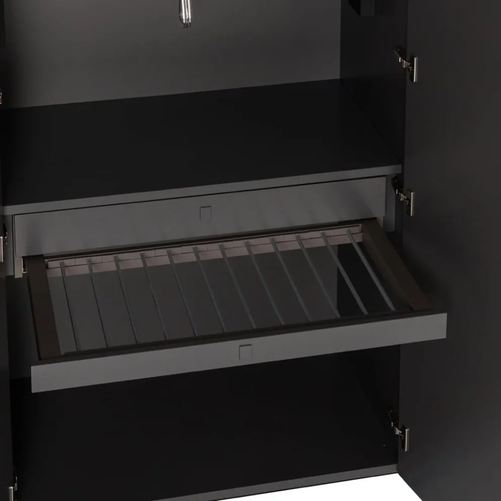 Invivus Drehtürenschrank Interno-S schiefergrau Clearance