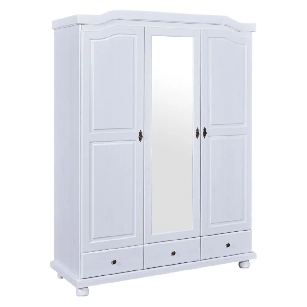 MID.YOU Drehtürenschrank Kappl weiss New