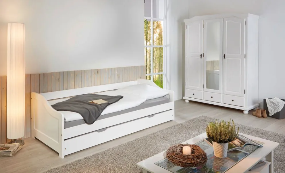 MID.YOU Drehtürenschrank Kappl weiss New
