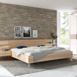 VALDERA Drehtürenschrank Lana eschefarbig Discount