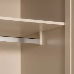 Cilek Drehtürenschrank Lapel crème, nussbaumfarbig New