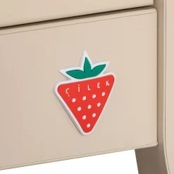 Cilek Drehtürenschrank Lapel crème, nussbaumfarbig New