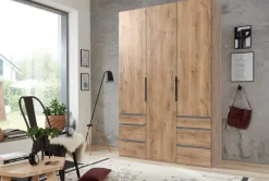 MID.YOU Drehtürenschrank Level36 eichefarbig Hot