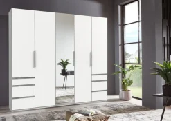 MID.YOU Drehtürenschrank Level36 weiss Sale