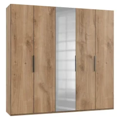 MID.YOU Drehtürenschrank Level36 eichefarbig Outlet