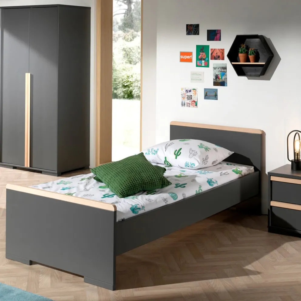 MID.YOU Drehtürenschrank London anthrazit Online