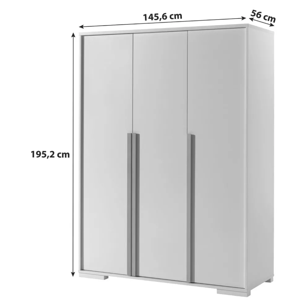 MID.YOU Drehtürenschrank London anthrazit Sale