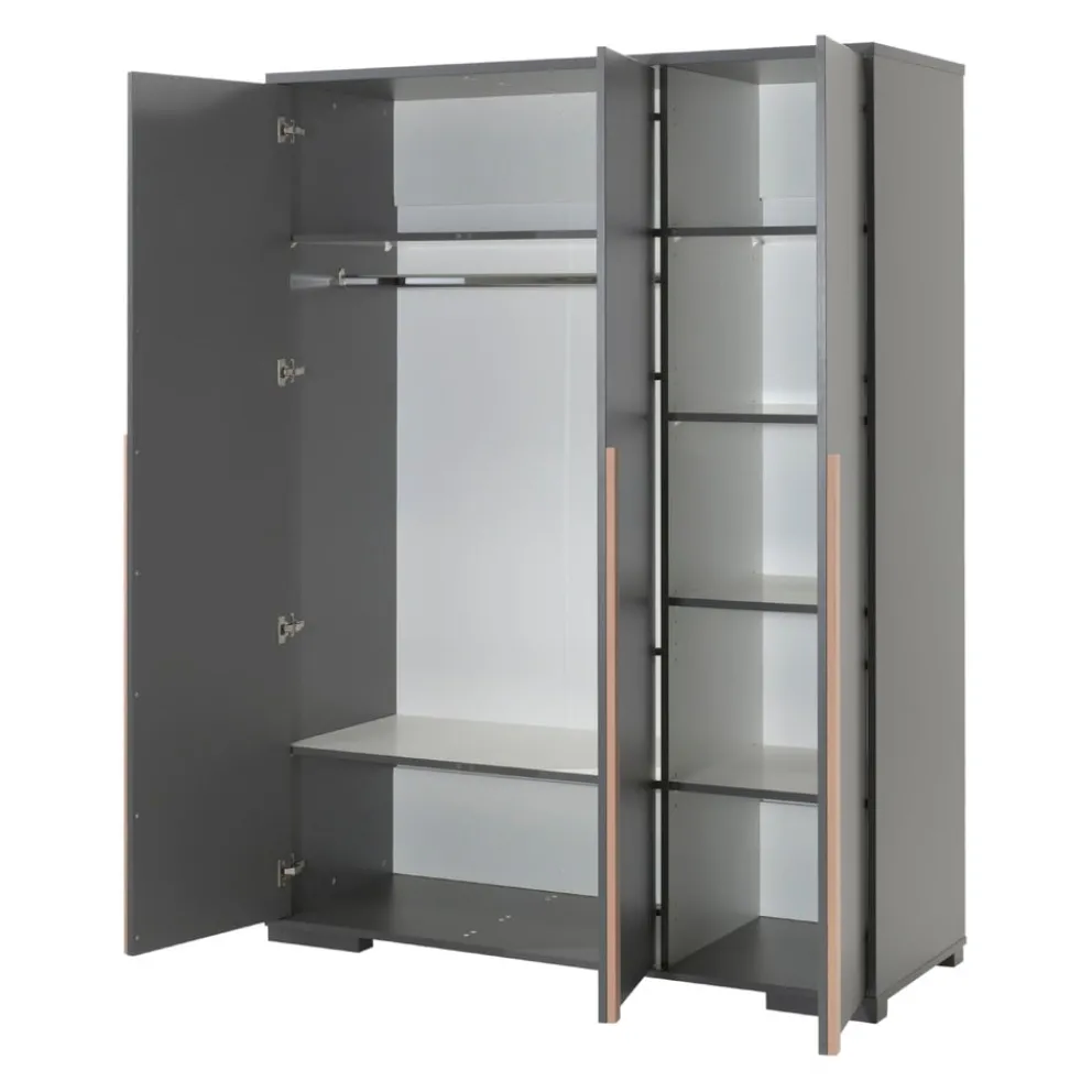 MID.YOU Drehtürenschrank London anthrazit Sale