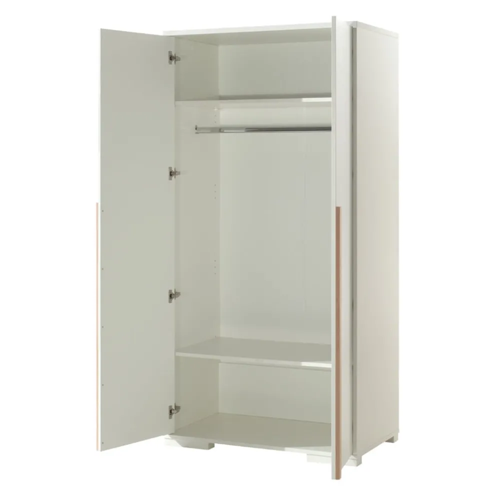 MID.YOU Drehtürenschrank London weiss Outlet