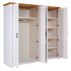 MID.YOU Drehtürenschrank Maluno weiss New