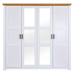 MID.YOU Drehtürenschrank Maluno weiss New