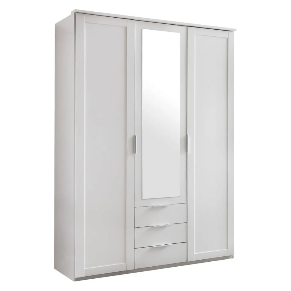 MID.YOU Drehtürenschrank NADJA-201 weiss Discount