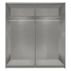 MID.YOU Drehtürenschrank NYC P32 Graphit, Spiegel Clearance