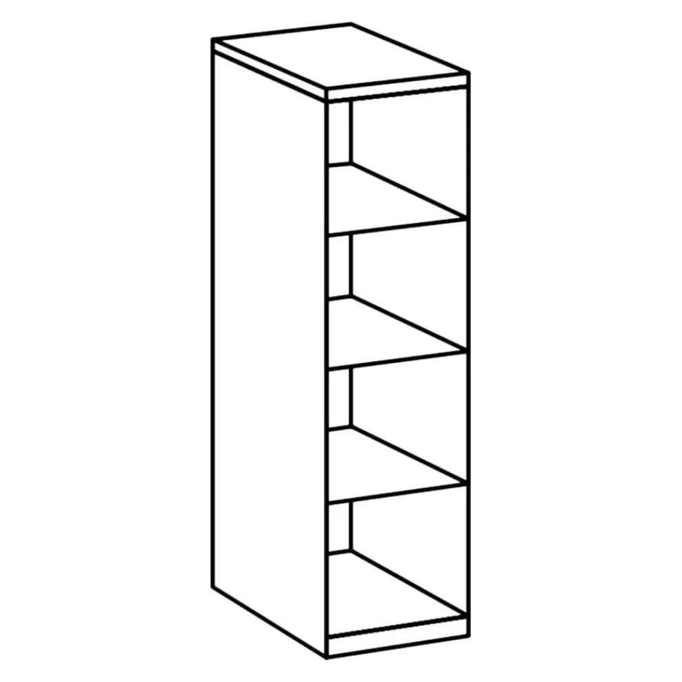 MID.YOU Drehtürenschrank NYC P01 Weiss