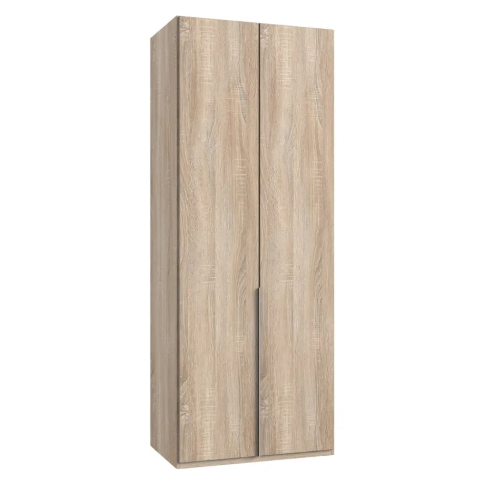 MID.YOU Drehtürenschrank NYC P19 Eiche sägerau Best