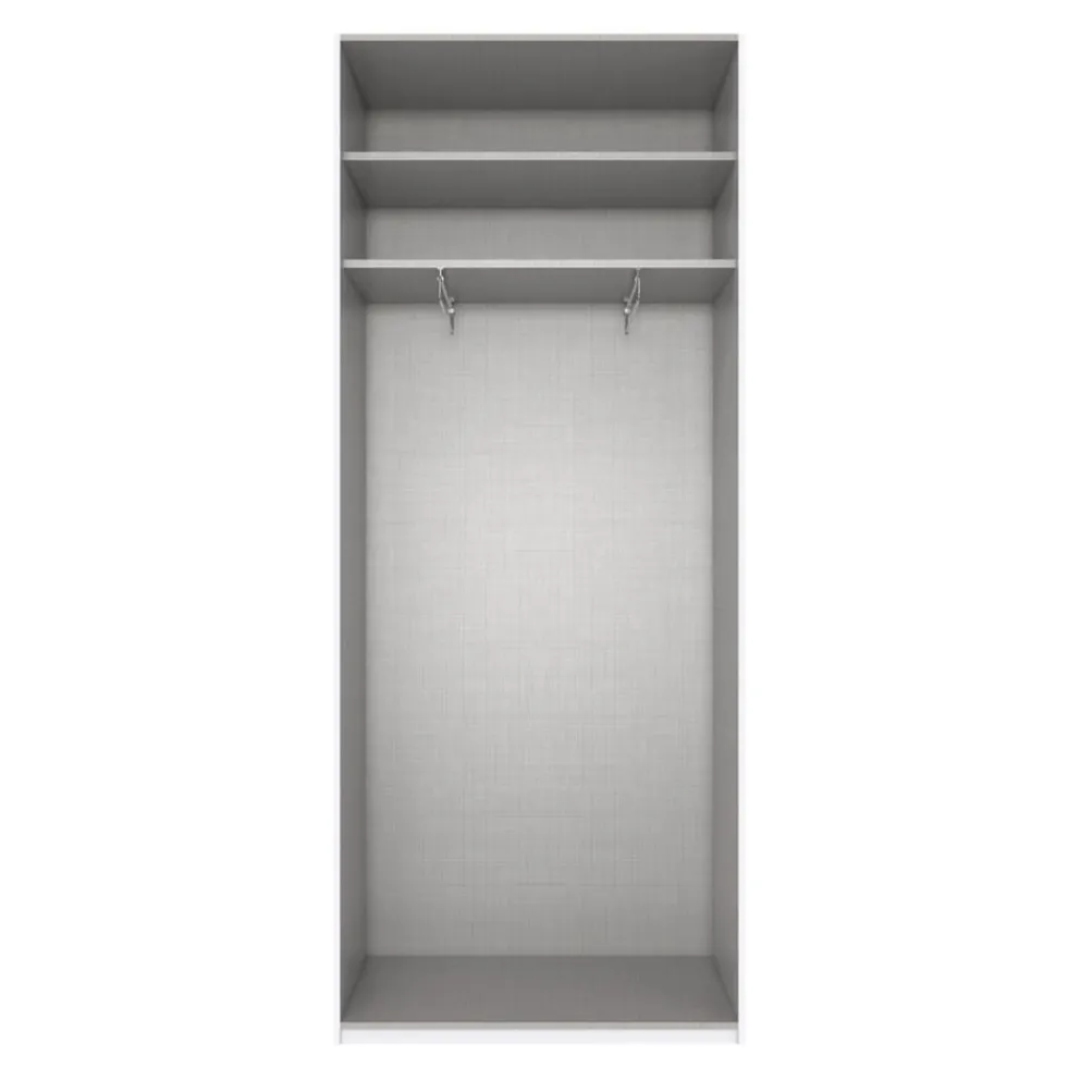 MID.YOU Drehtürenschrank NYC P19 Eiche sägerau Best