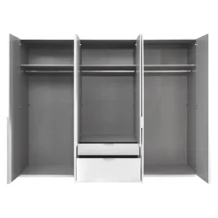MID.YOU Drehtürenschrank NYC P28 Plankeneiche, Spiegel Outlet