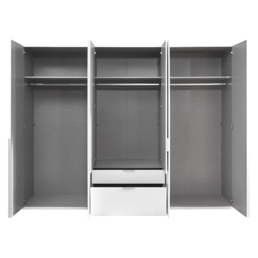 MID.YOU Drehtürenschrank NYC P28 Plankeneiche, Spiegel Outlet
