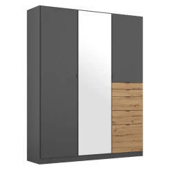 Xora Drehtürenschrank Ontarion anthrazit Outlet
