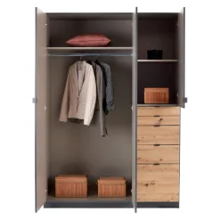 Xora Drehtürenschrank Ontarion anthrazit Outlet