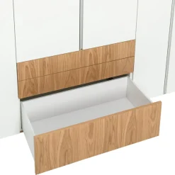 MAB Drehtürenschrank Primeart Stoos weiss Best