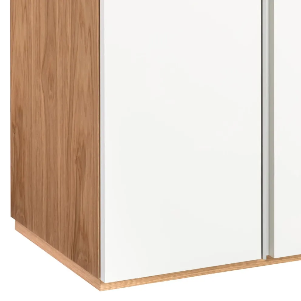 MAB Drehtürenschrank Primeart Stoos weiss Best