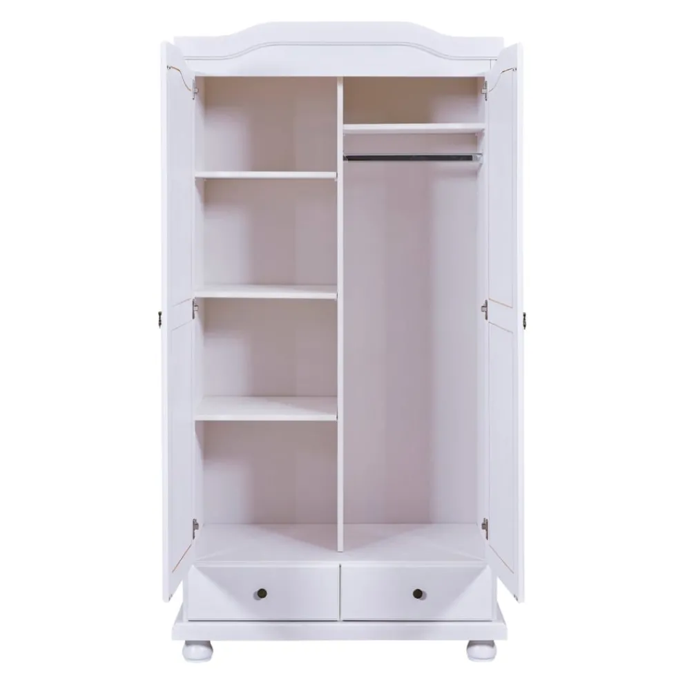 MID.YOU Drehtürenschrank Reutte weiss Online