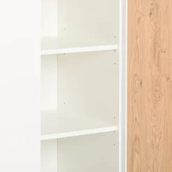 Dieter Knoll Drehtürenschrank Roomline eichefarbig, weiss Clearance