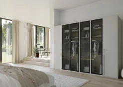 Novel Drehtürenschrank Skat Seidengrau Clearance