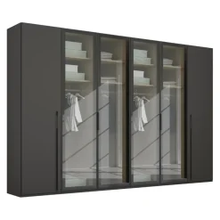 Novel Drehtürenschrank Skat Graphit Clearance