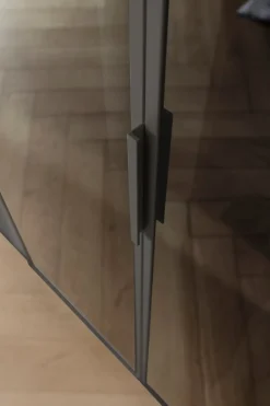 Novel Drehtürenschrank Skat Graphit Clearance