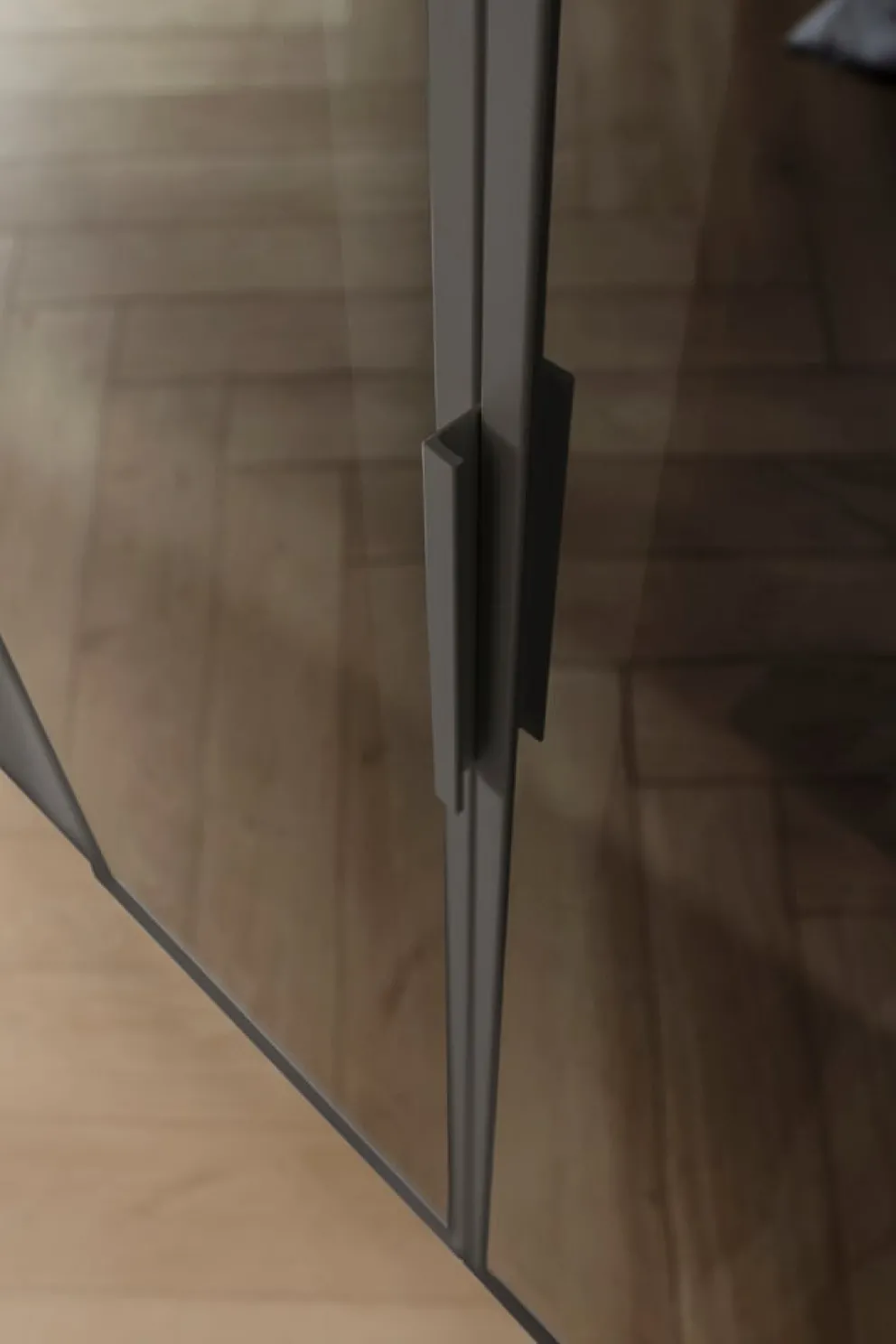 Novel Drehtürenschrank Skat Graphit Clearance