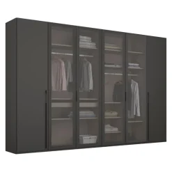 Novel Drehtürenschrank Skat Graphit