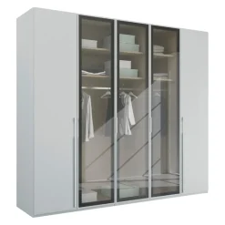 Novel Drehtürenschrank Skat Seidengrau Outlet
