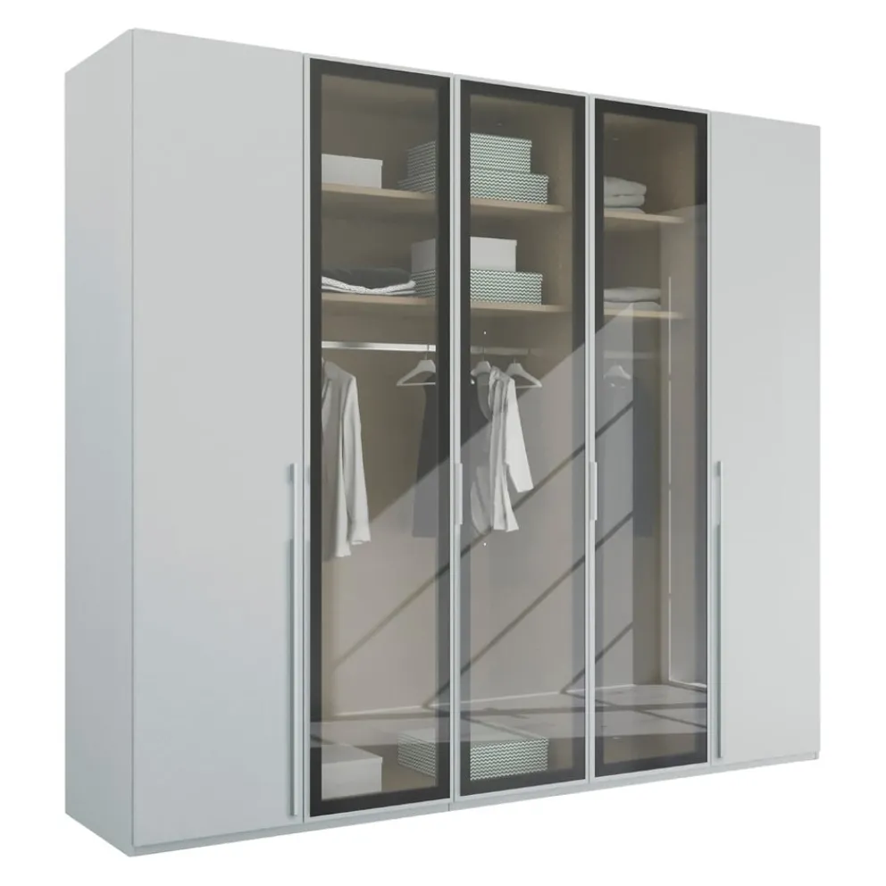 Novel Drehtürenschrank Skat Seidengrau Outlet